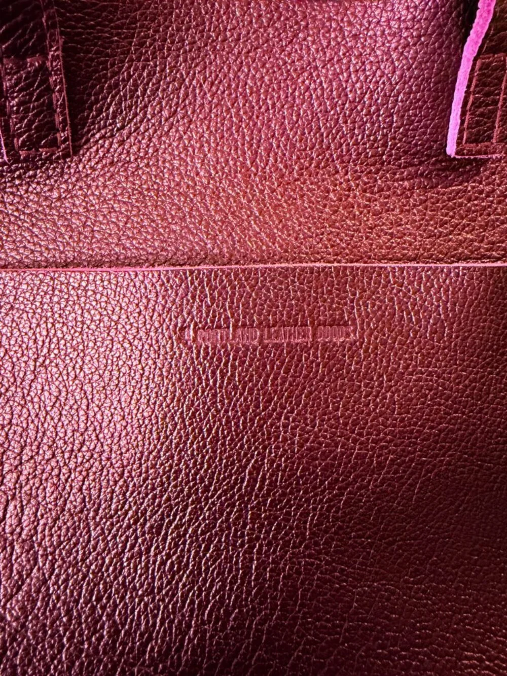 Ultra Violet Original Crossbody Tote by Portland Leather Goods